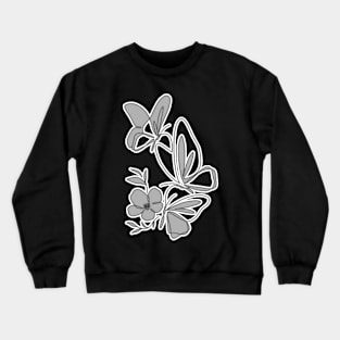 pretty butterfly Crewneck Sweatshirt